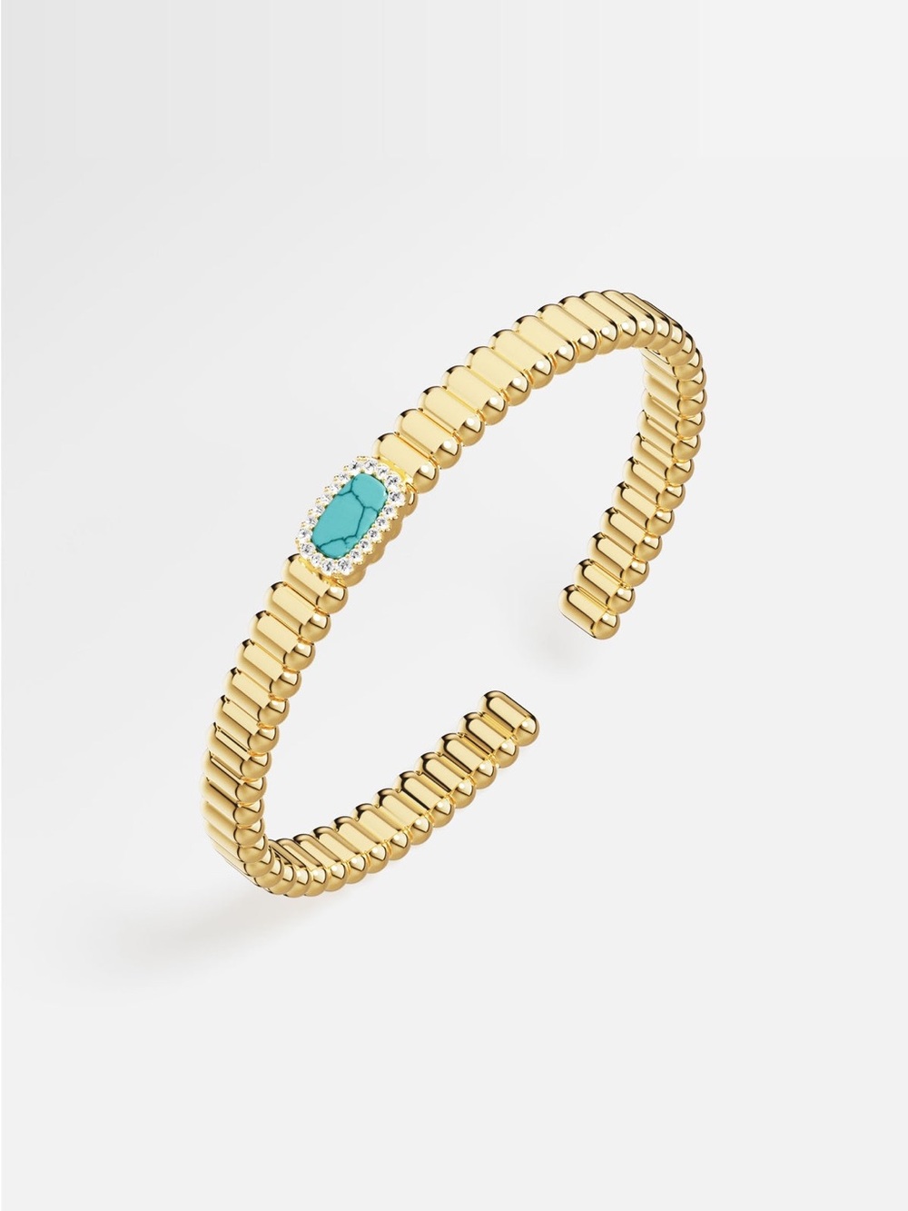 APM Monaco Les Calanques Turquoise Bangle